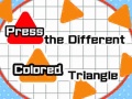 Гульня Press The Different Colored Triangle