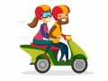 Гульня Motorbikes Spot The Differences