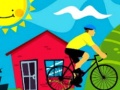 Гульня Bicycle Drivers Puzzle