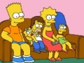 Гульня The Simpsons Jigsaw Puzzle