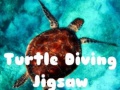 Гульня Turtle Diving Jigsaw