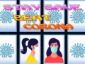 Гульня Stay save beat corona
