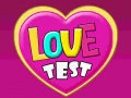 Гульня Love Test