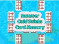 Гульня Summer Cold Drinks Card Memory