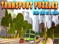 Гульня Transport Puzzles find one of a kind