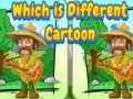 Гульня Which Is Different Cartoon