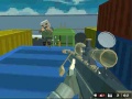 Гульня Shooting Blocky Combat Swat Gungame Survival