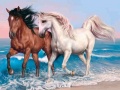 Гульня Animals Jigsaw Puzzle Horses