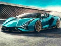 Гульня Lamborghini Sian Roadster Puzzle