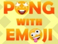 Гульня Pong With Emoji
