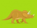 Гульня Cute Dinosaurs Coloring