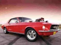 Гульня Classic Muscle Cars Jigsaw Puzzle 2