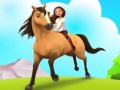 Гульня Horse Run 3D