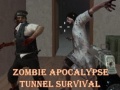 Гульня Zombie Apocalypse Tunnel Survival
