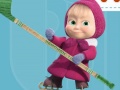 Гульня Masha and the Bear Hockey