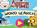 Гульня Adventure Time Word Search