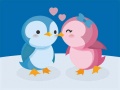 Гульня Cute Penguin Puzzle