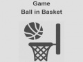 Гульня Game Ball in Basket