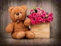 Гульня Cute Teddy Bears Puzzle