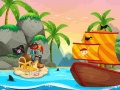 Гульня Pirate Travel Coloring