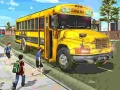 Гульня City School Bus Driving