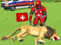 Гульня Animal Rescue Robot Hero