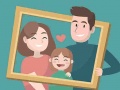 Гульня Happy Family Puzzle