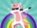 Гульня Dab Unicorns Puzzle