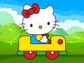 Гульня Cute Kitty Car Jigsaw