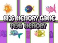 Гульня Kids Memory Game Fish Memory