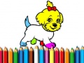Гульня Back To School: Doggy Coloring Book