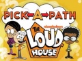 Гульня The Loud House Pick-a-Path