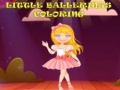 Гульня Little Ballerinas Coloring