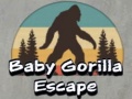 Гульня Baby Gorilla Escape