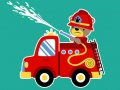 Гульня Animal Firetrucks Match 3