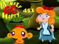 Гульня Monkey Go Happy Stage 451
