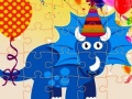 Гульня Dino Party Jigsaw