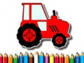 Гульня Easy Kids Coloring Tractor