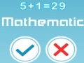 Гульня Mathematic