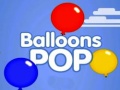 Гульня Balloons Pop