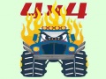Гульня Monster Trucks Coloring Pages