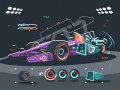 Гульня Powerful Cars Memory