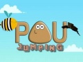 Гульня Pou Jumping