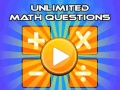 Гульня Unlimited Math Questions