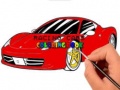 Гульня Racing Cars Coloring book