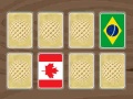 Гульня World Flags Memory