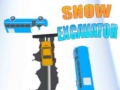 Гульня Snow Excavator