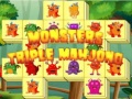 Гульня Monsters Triple Mahjong