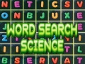 Гульня Word Search Science
