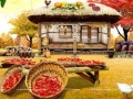 Гульня Cartoon Autumn Puzzle